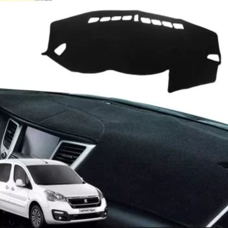 Tapis tableau de bord DE HAUTE QUALITE POUR PEUGEOT partner B9 noir