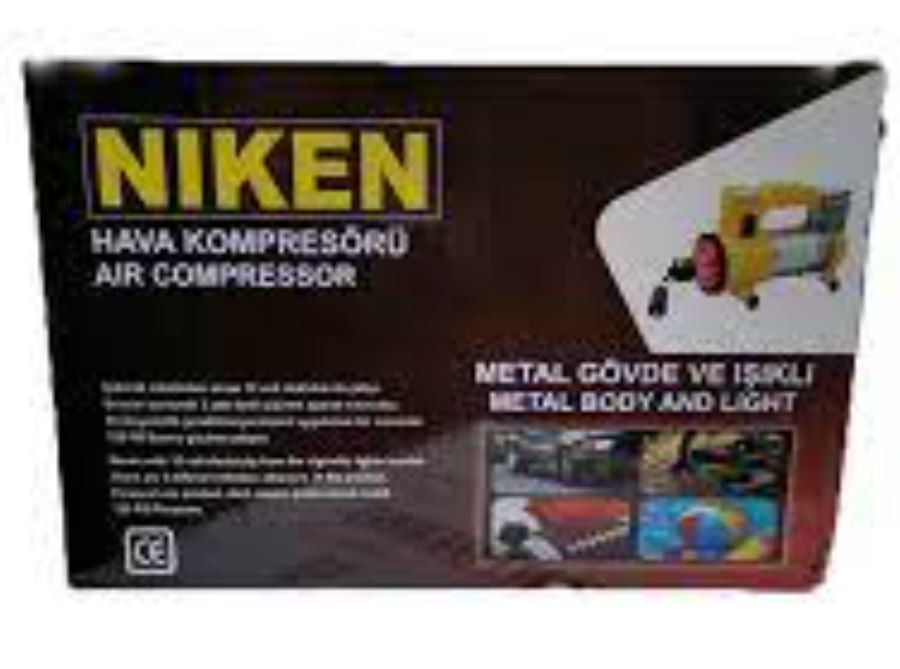 Niken Compresseur D&rsquo;air – 1 Cylindre – 12V