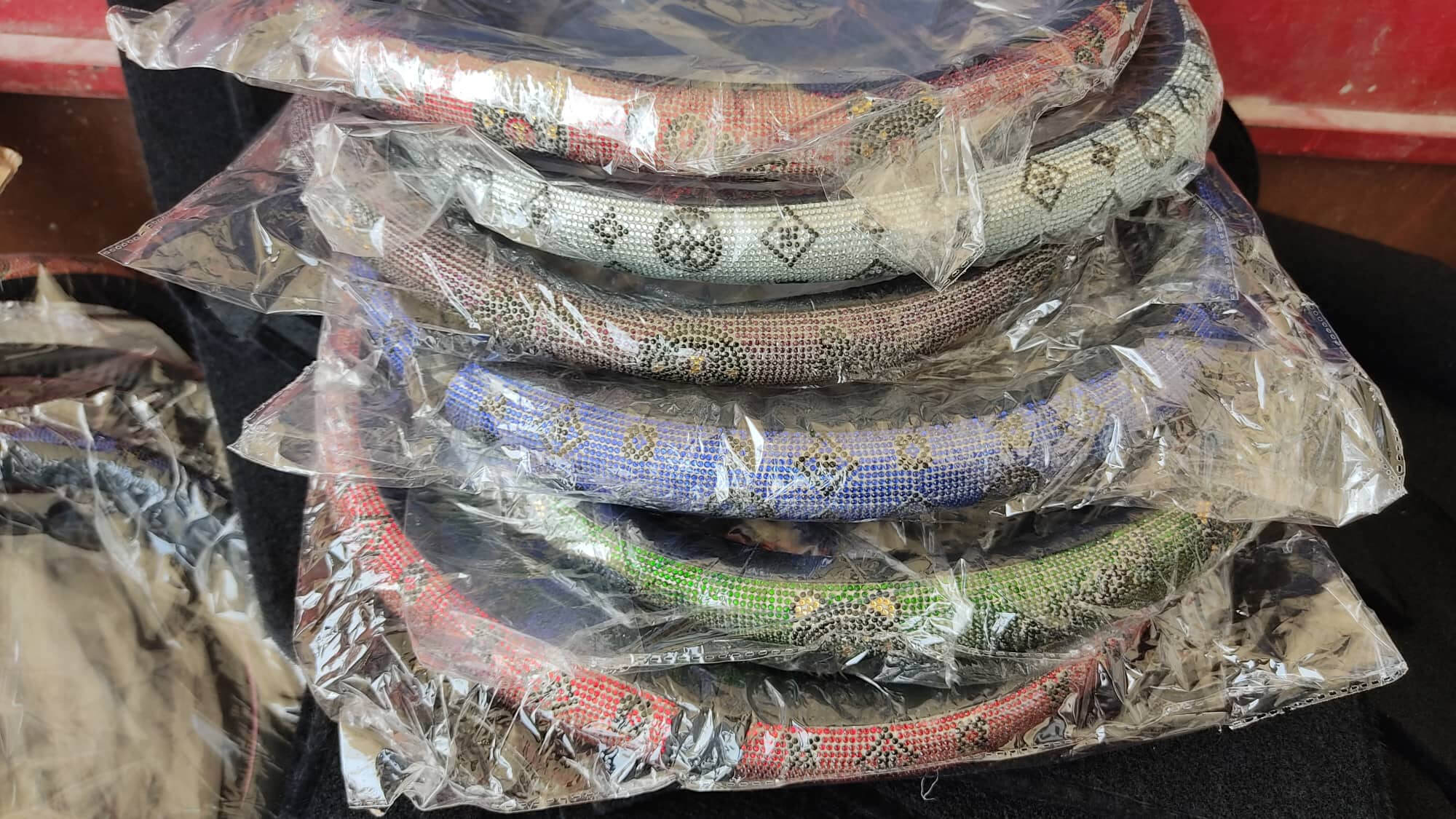 Couvre Volant en Cristal effet diamant