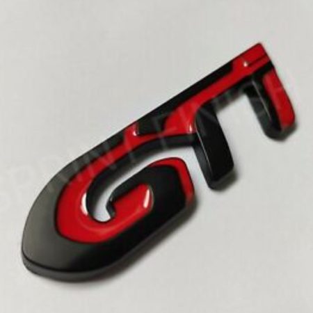 Logo Autocollant En Métal 3D GTI