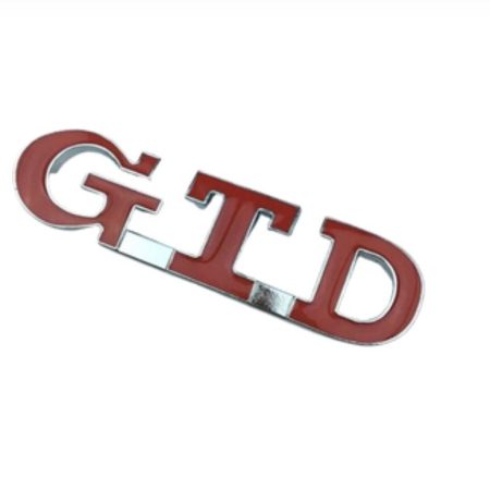 Logo Autocollant En Métal 3D GTD