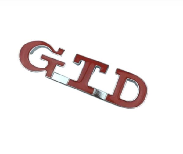 Logo Autocollant En Métal 3D GTD