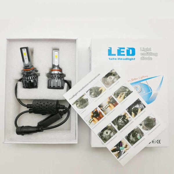 KIT LED 12/24V F 35 60W 8000LM Water Proof IP67 Avec CANBUS