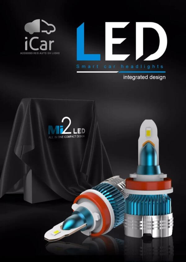 KIT LED MI2LED 12V 48W 10000LM Water Proof IP67