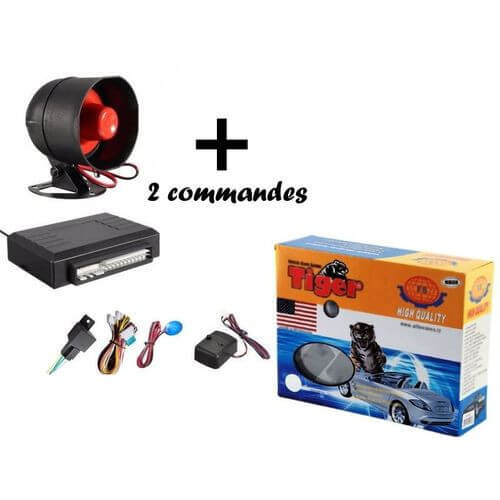 Kit Système Alarme De Voiture – Tiger
