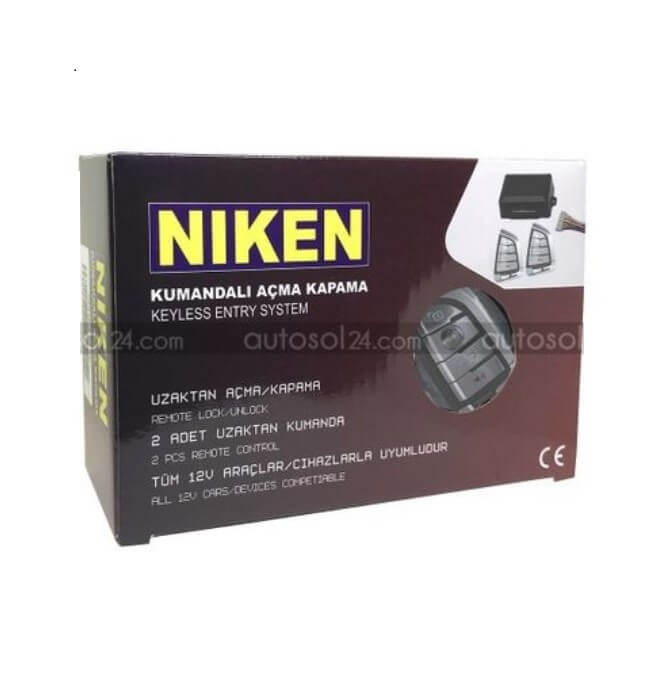 Kit de Fermeture Central A Distance avec 2 télécommandes – NIKEN