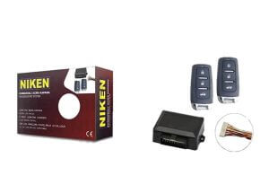 Kit de Fermeture Central A Distance avec 2 télécommandes - NIKEN