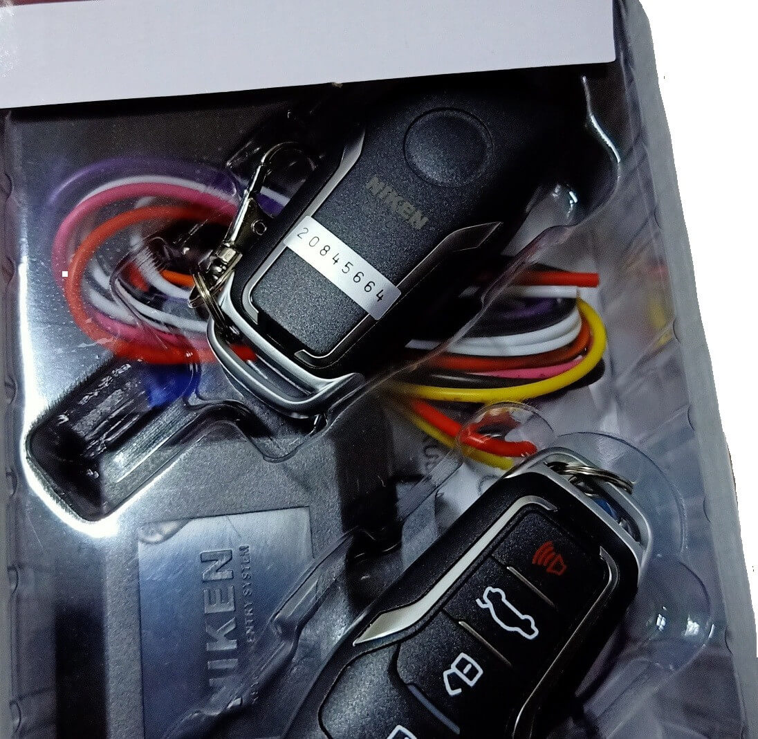 Kit de Fermeture Central A Distance avec 2 télécommandes – NIKEN