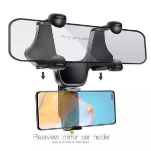 Support de Téléphone pour Rétroviseur – Rotation 360°