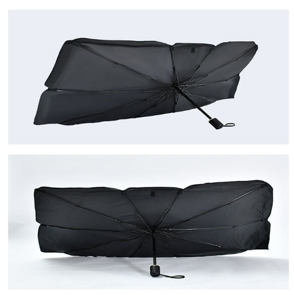 Pare-soleil Auto de style parapluie isolation thermique et protection contre UV