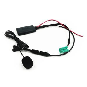 Adaptateur Bluetooth AUX 6 Broches avec Microphone – Bluetooth 5.0 pour AUTORADIO UPDATE LIST Renault