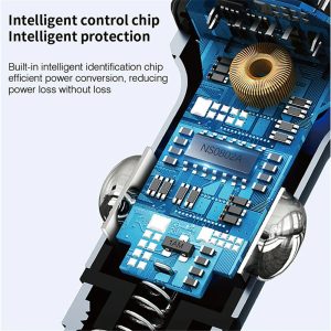 5 1 iCar Tunisie <ul> <li>Bluetooth V5.0 for fast wireless connectivity</li> <li>Dual-display digital tube for clear info</li> <li>USB 3.1A fast charging with PD support</li> <li>Voice assistant for hands-free control</li> <li>Ambient light for a pleasant atmosphere</li> </ul>