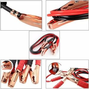 Kit de câbles de démarrage de batterie auto professionnels 800A NIKEN – Universels et fiables pour moteurs essence et diesel, voitures, camions