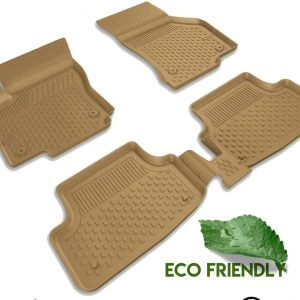 SAHLER – Tapis de sol 4.5D toutes saisons, avec doublure de chargement, ensemble complet avant et arrière