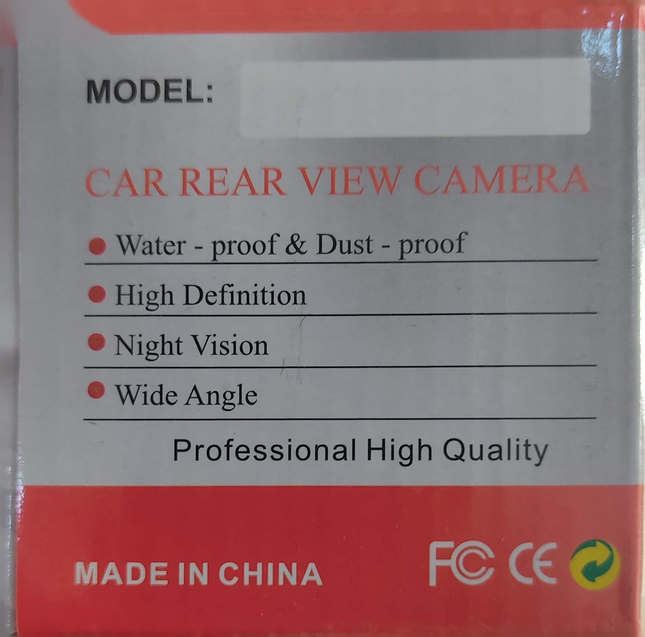 Caméra de recul pour voiture DSK