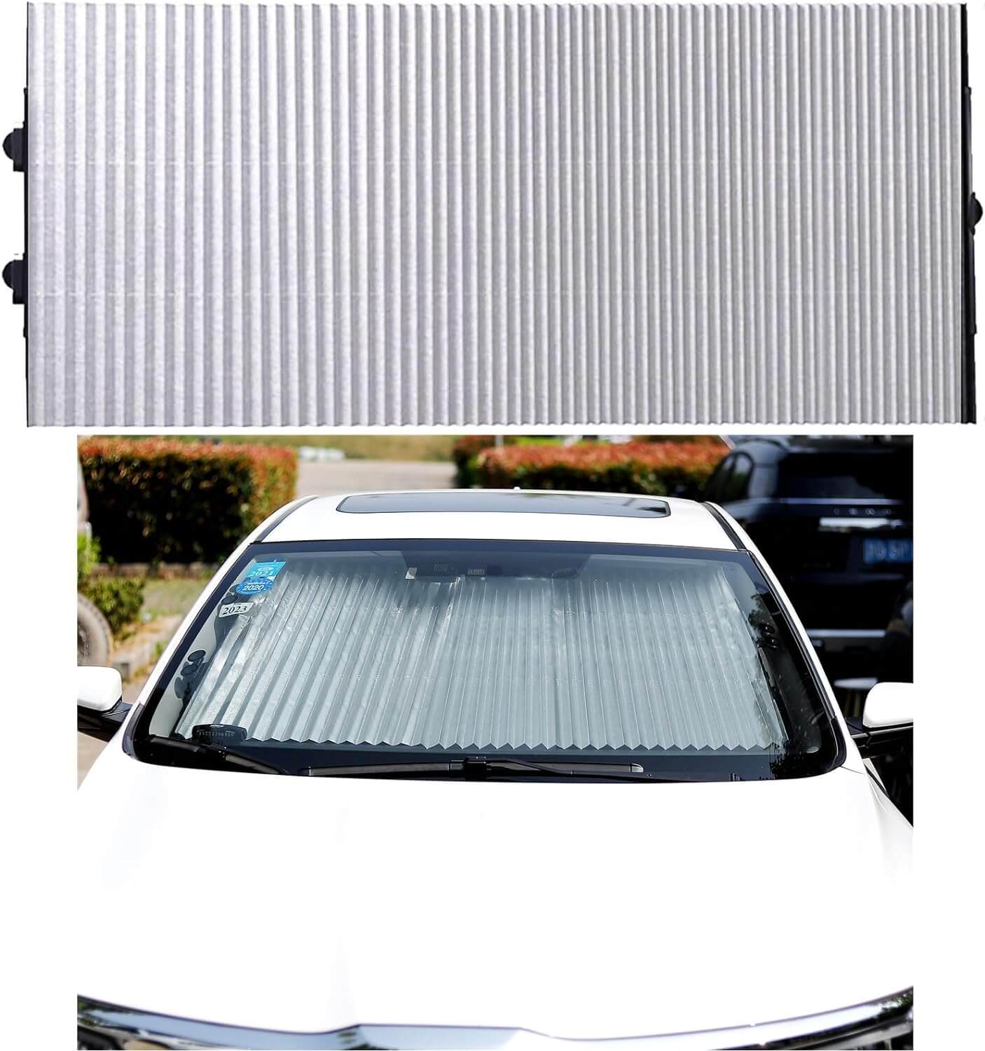 Pare-soleil rétractable, protection UV 99% – Convient à divers modèles