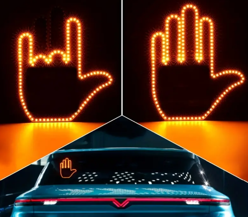 Lumières LED amusantes de doigts avec Télécommande – Nouveauté Disponible Maintenant !