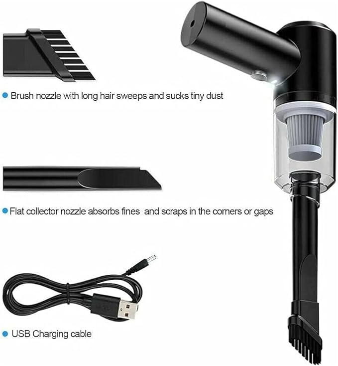 3 IN 1 Vacuum USB Rechargeable Cleaner AS-228