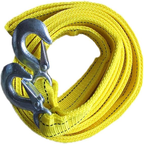 Câble de remorquage pour Voiture Jaune 5 tonnes 4 metre