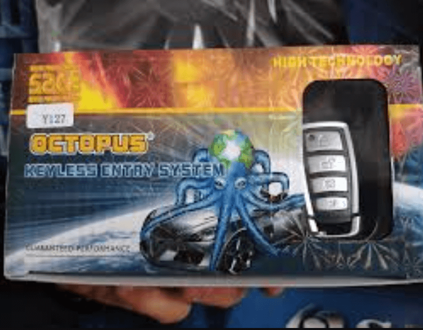 Kit de Fermeture Central A Distance avec 2 télécommandes – OCTOPUS