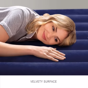Inflatable Glass Holder Mattress with Blueberry Holes