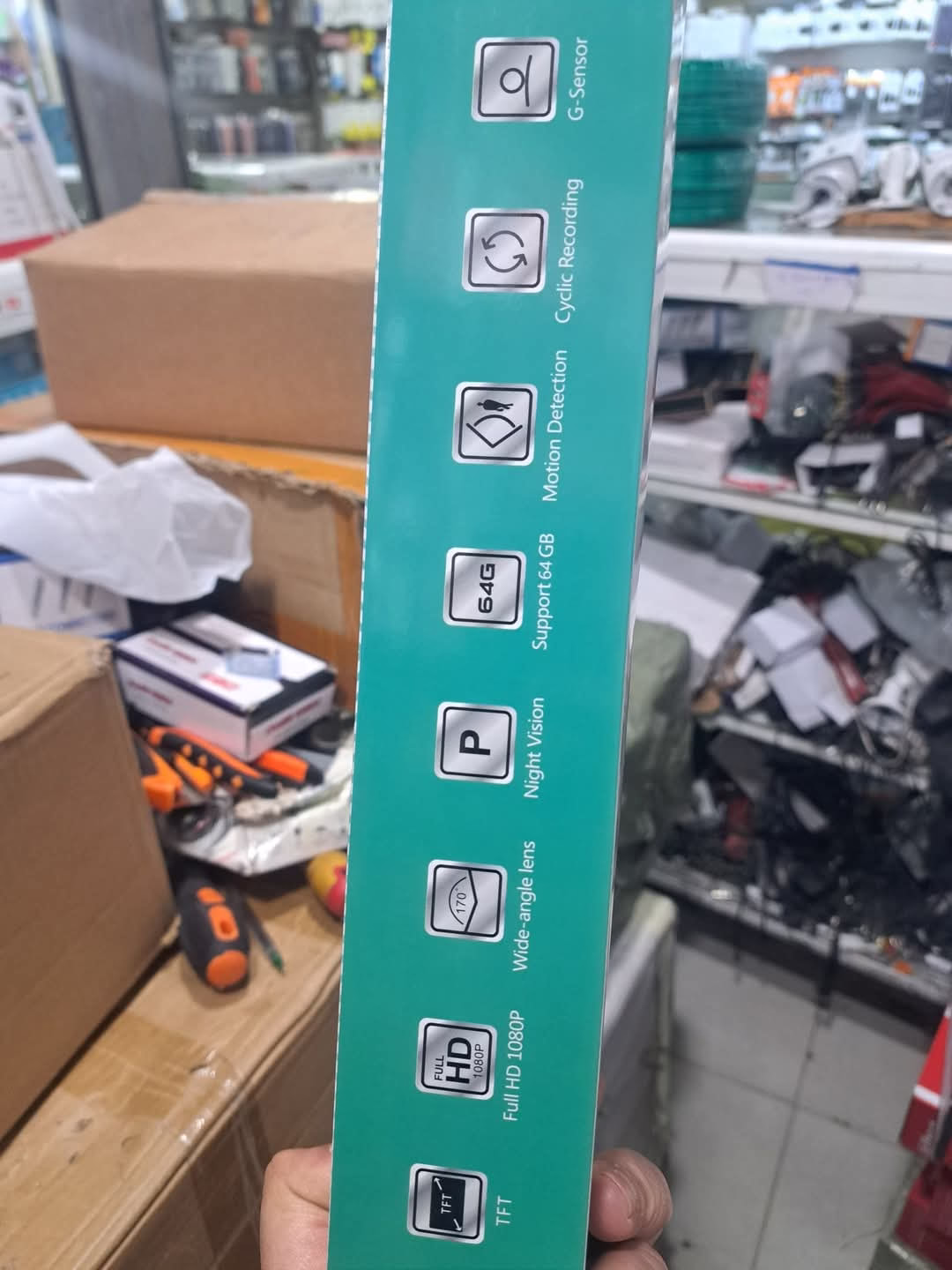 Caméra de Bord 10 » Full HD 1080p avec Vision à 170°