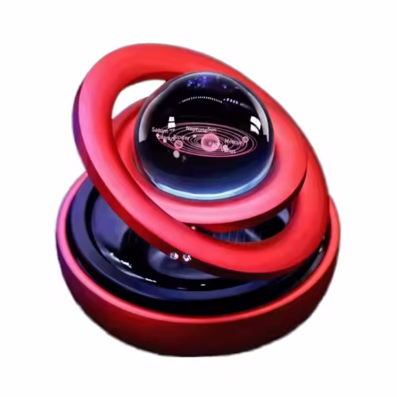 Diffuseur d&rsquo;aromathérapie Solaire Rotatif Pour Voiture