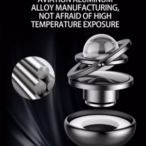 Diffuseur d’aromathérapie Solaire Rotatif Pour Voiture