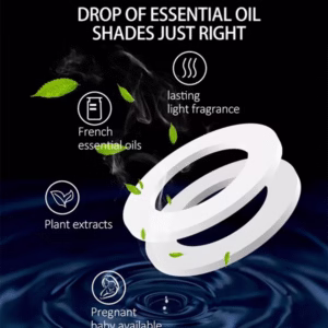 Diffuseur d’aromathérapie Solaire Rotatif Pour Voiture