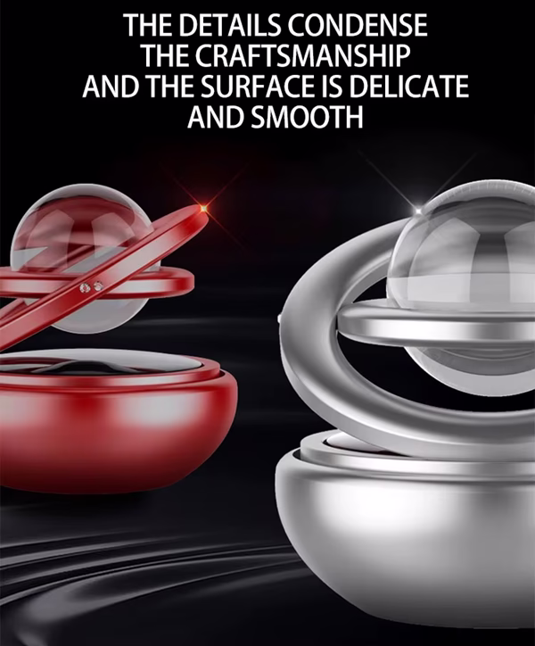 Diffuseur d&rsquo;aromathérapie Solaire Rotatif Pour Voiture