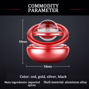 Diffuseur d’aromathérapie Solaire Rotatif Pour Voiture