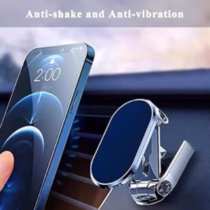 Support téléphone magnétique pour voiture – Rotation 720° et pliable facilement
