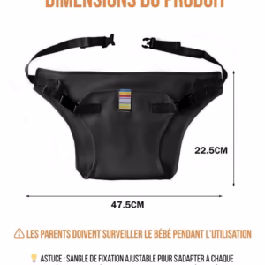 Ceinture de chaise bébé portable Sécurité repas partout