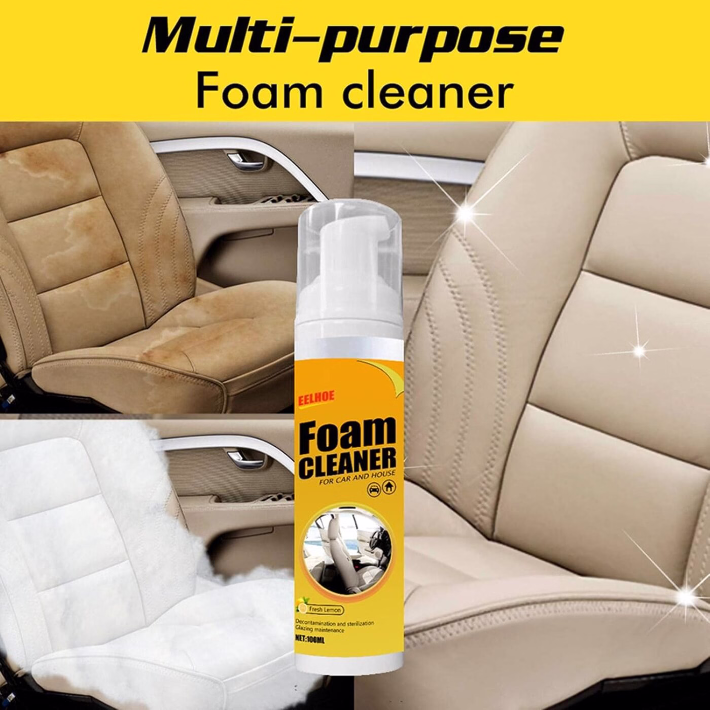 Foam Cleaner – Mousse Nettoyante Multi-Usages