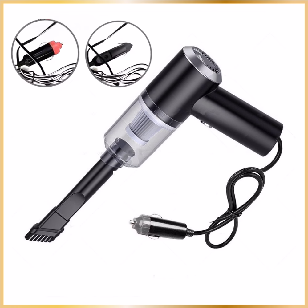 Mini Aspirateur Voiture Portable – Puissant  AND Compact