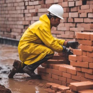 Manteau Imperméable Protection Pluie -Jaune