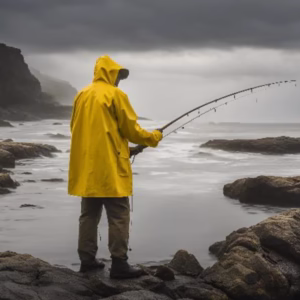 Manteau Imperméable Protection Pluie -Jaune