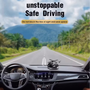 Désodorisant Voiture Hélicoptère Solaire – Parfum & Décoration Tableau de Bord Tunisie