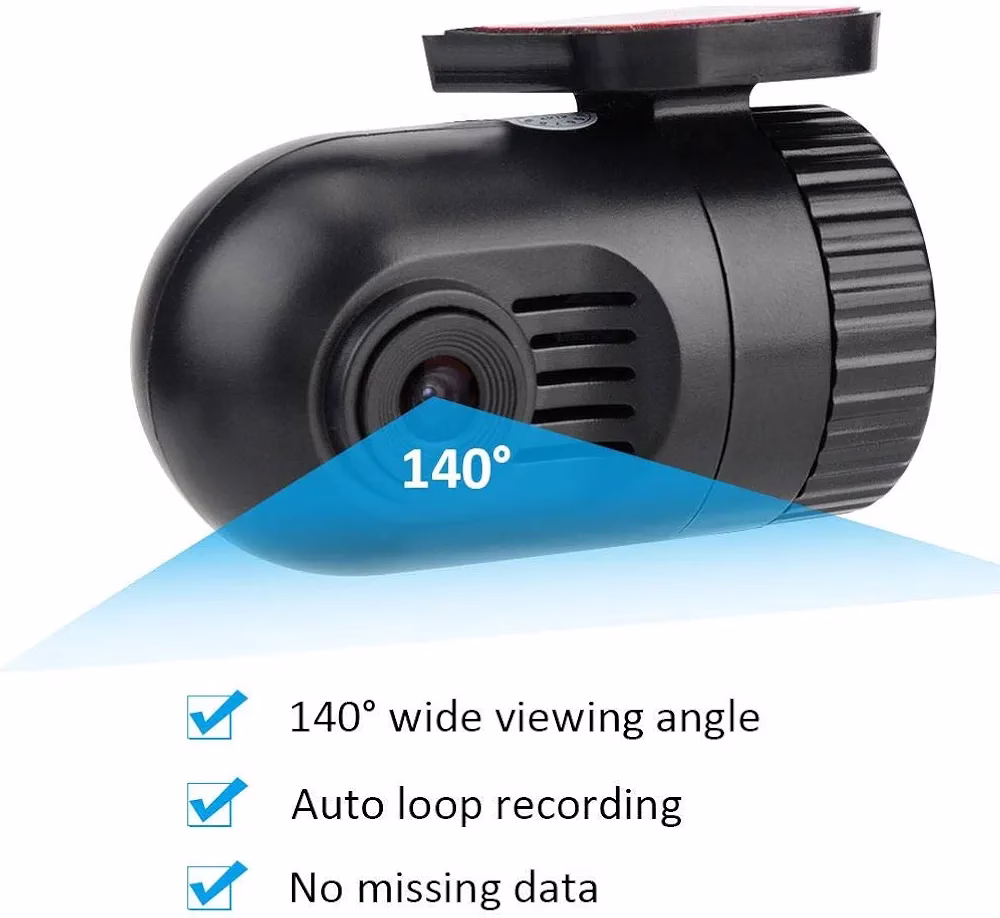 Mini Car Dvr Camera Condenser Driving Recorder Auto Loop Recording