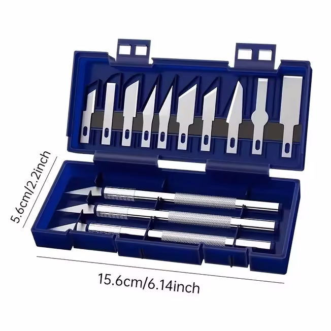 13 Couteaux de sculpture en Alliage d&rsquo;aluminium