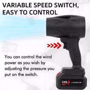 Souffleur à Jet Turbo Portable avec Batterie Lithium 24V