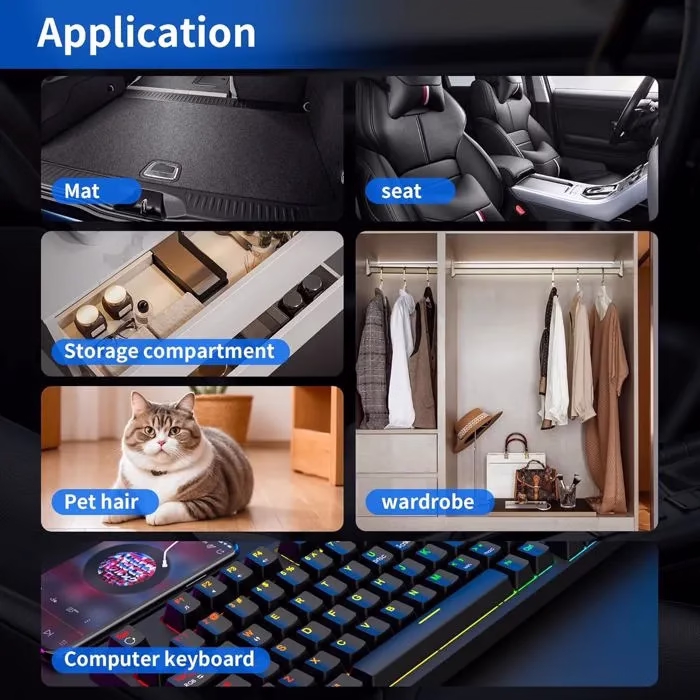 Aspirateur De Voiture Sans Fil Puissant