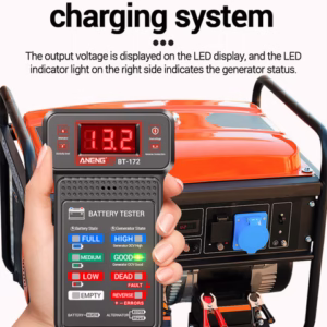 Testeur de Batterie 12V – Écran LED, Multifonction, Réparation Auto