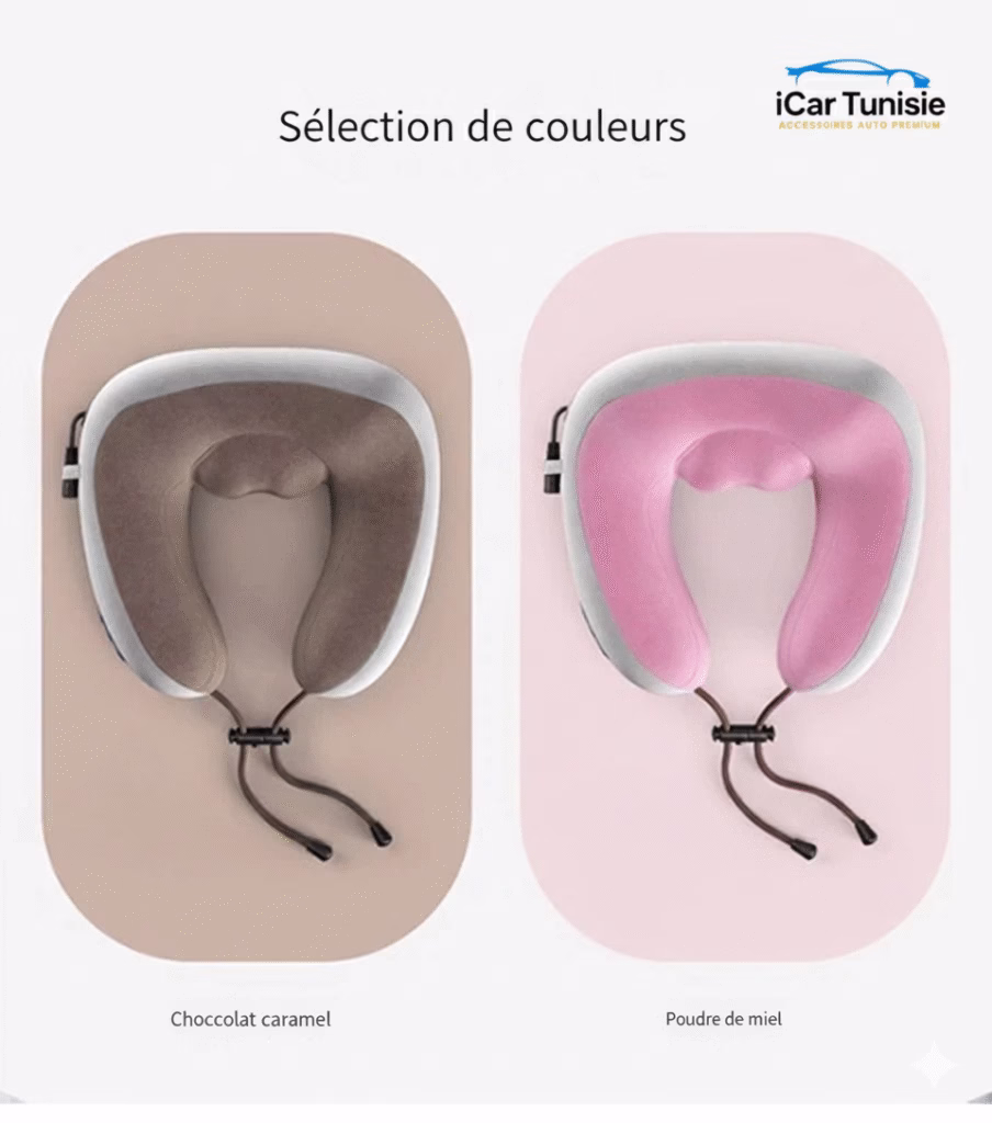 Coussin de Massage Cervical Électrique USB – Forme U