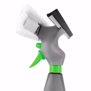 Raclette de nettoyage pour vitres 3 en 1 avec pulvérisateur 250 ml