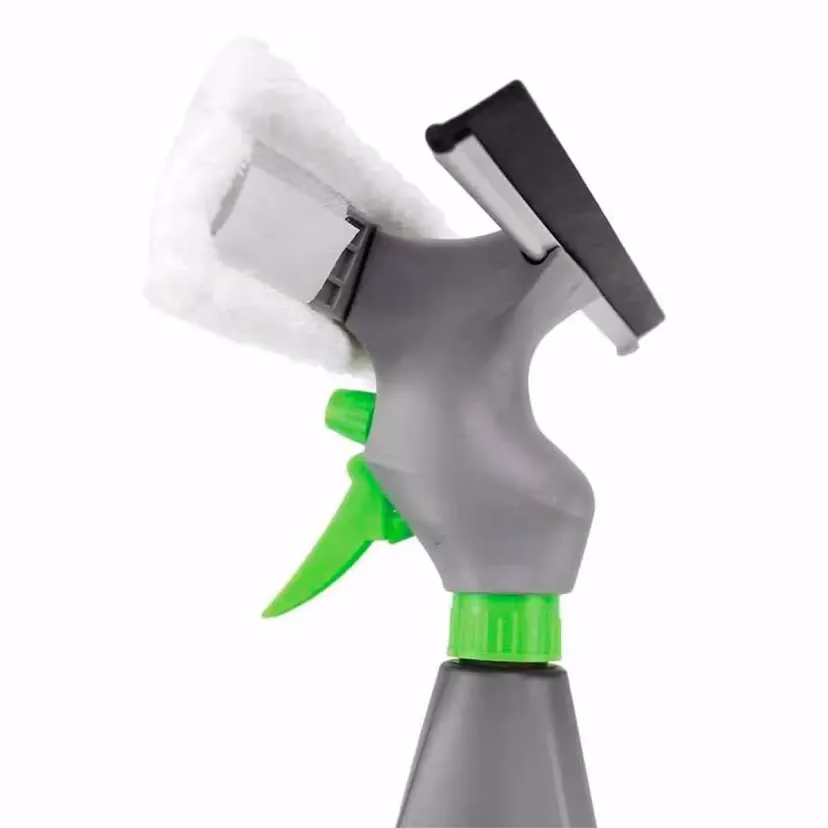 Raclette de nettoyage pour vitres 3 en 1 avec pulvérisateur 250 ml