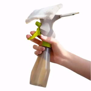 Raclette de nettoyage pour vitres 3 en 1 avec pulvérisateur 250 ml