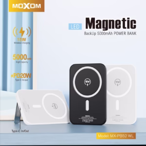 Power bank magnétique sans fil de 5000mAh (compatible MagSafe)