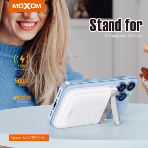 Power bank magnétique sans fil de 5000mAh (compatible MagSafe)