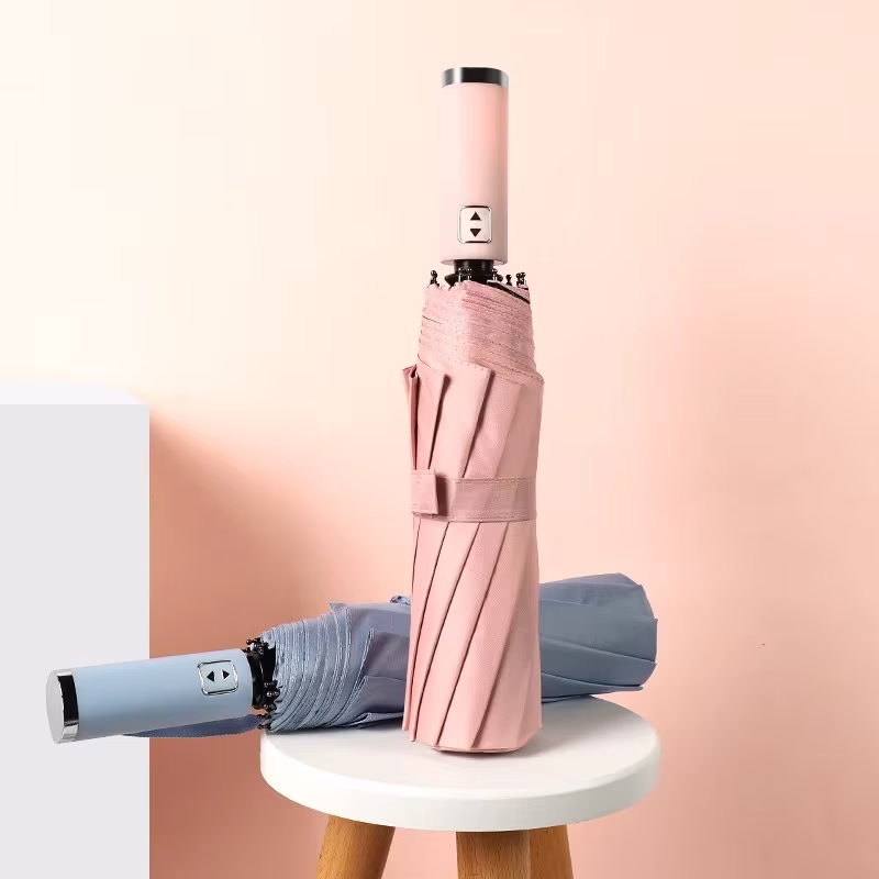 Parapluie pliable avec lampe led